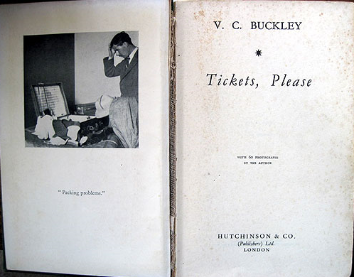 Tickets Please 1935 V C Buckley