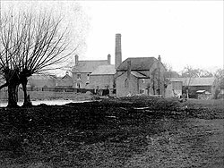 Aldington Mill in the early twentieth century