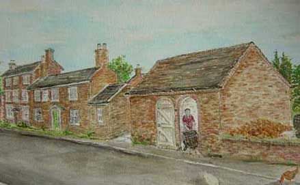 Painting of the Cider Mill by John Bird