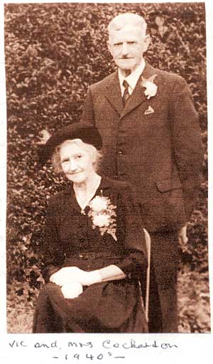Vic and Mrs Cockerton - 1940s