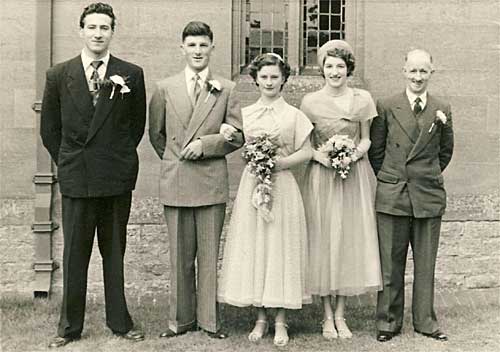 Marriage of Miss Mary Cook to Mr Edwin Page - photo