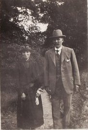 William Skene Ross and his wife, Annie, pictured a few weeks before his untimely death.