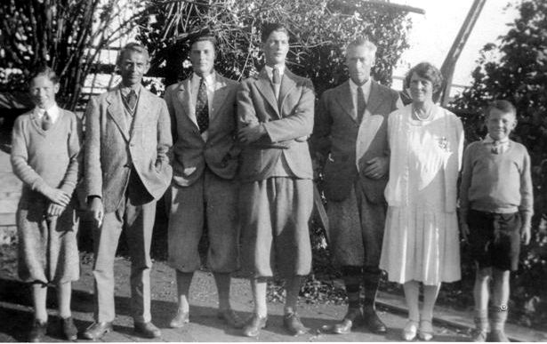 The Osler family in the late 1920s.