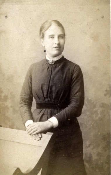 Bertha Chamberlain during her time at Newnham College, University of Cambridge