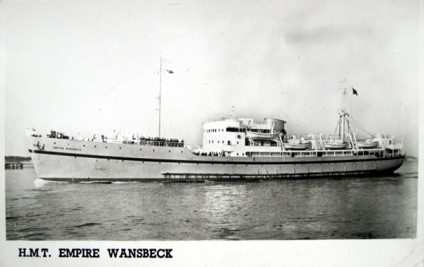This postcard, in the collection, is of a transport ship that ran from Harwich to Hook-of-Holland and presumably Maurice was aboard at some time. The ship was built in 1943 as the ‘Linz’ and was a war prize.