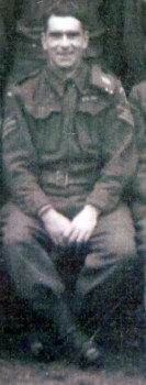 6. Sgt Leslie Poulter (later Lieut.) of Childswickham Platoon. He was to farm in Wickhamford after the War.
