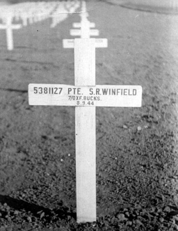 Stanley Winfield's grave marker