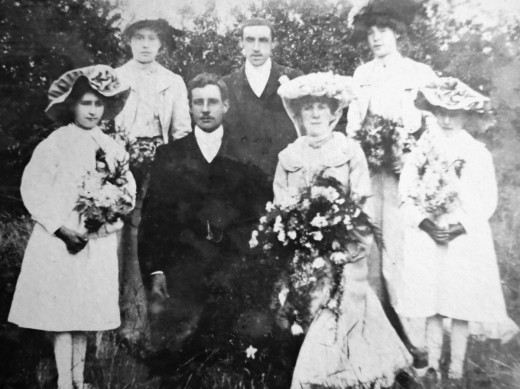 Sears/Evans Wedding 1902
