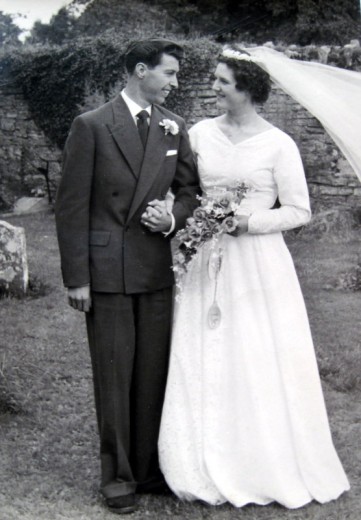 1958 wedding – Robert Salter & Doreen Harman