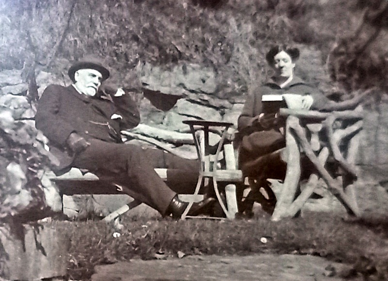 Ella & Sydney Carter at The Glen 1912