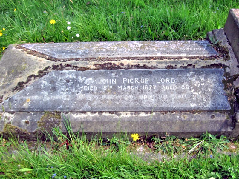 J P Lord grave