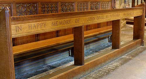 Choir stall