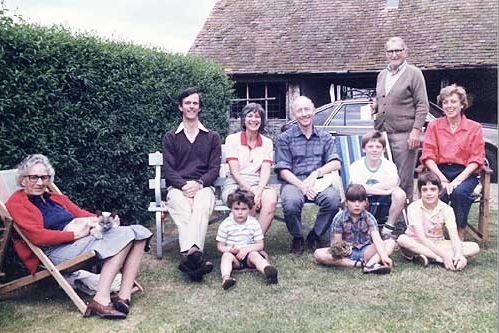 Sladden family at The Barn