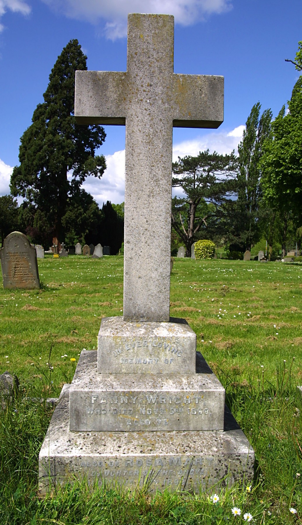 Fanny Wright's grave