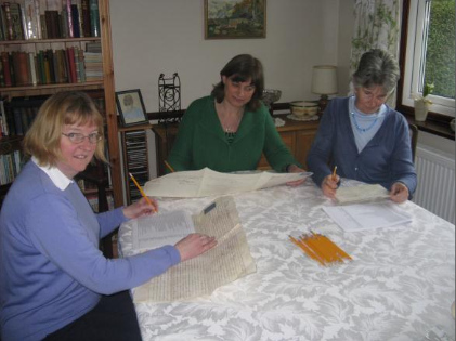 Gill Woods, Jane Croucher, Jane Neill.