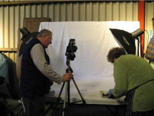 We gained inspiration from the photographers at Chedham’s Yard.