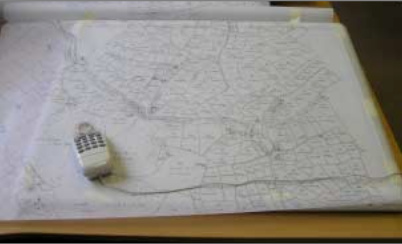 Digitising tablet and map tracing