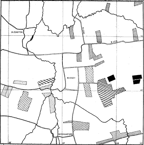 'Badsey fragmented field pattern'