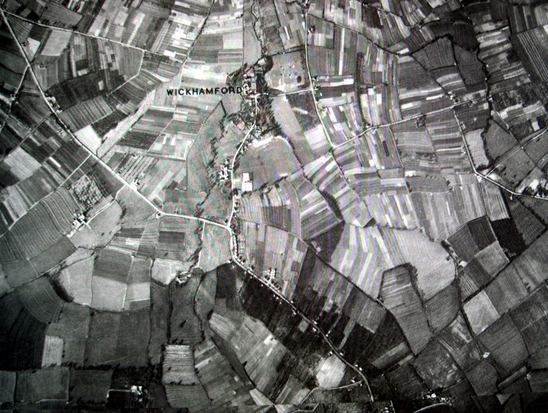 Google Earth Wickhamford 1945