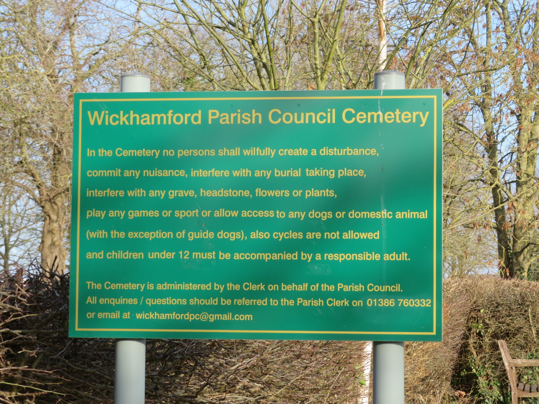 Wickhamford Cemetery