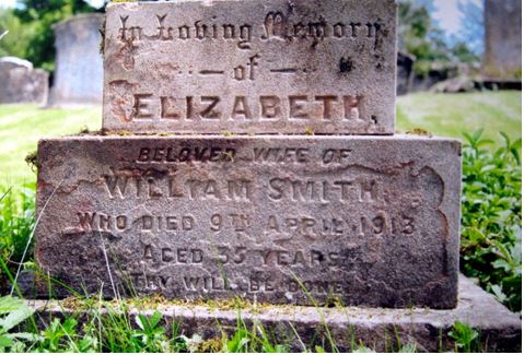 Elizabeth Smith grave
