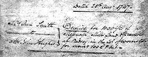 28th August 1747 - Demise for 1000 years of a Messuage Mill Land Premises at Badsey in the County of Worcester for security £100 and interest