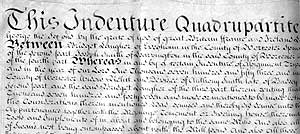10th November 1759 - Release of a Messuage Mills Land and Premises at Badsey in the County of Worcester
