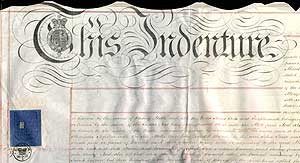 28th day of April 1851 - Mr Robert Lunn to Mr Samuel Thorp - Reconveyance of Mills Messuage Lands and Hereditaments situate at Badsey in the county of Worcester