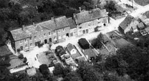 Badsey Mill, 1968 aerial photo