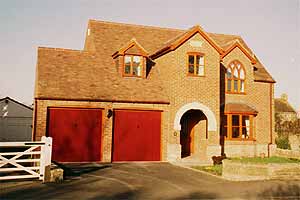 The completed Hollywood Villa in March 1998.