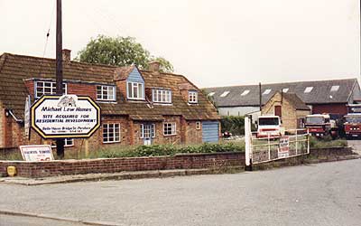 View from High Street in 1987 prior to the building of Manorside