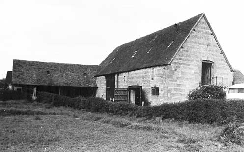 Sladdens Barn, photograph dated 1972 shortly before conversion work