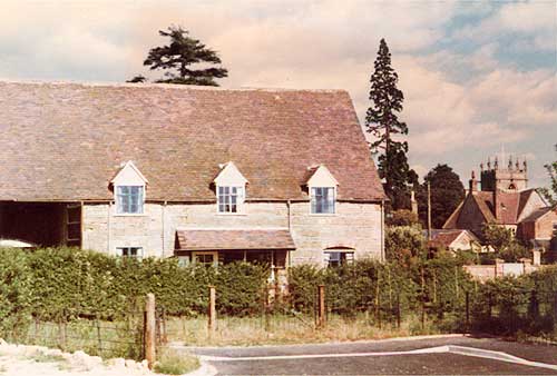 Sladdens Barn after the conversion in June 1974.
