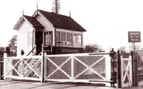 Littleton and Badsey Station signal box