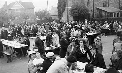 King George VI Coronation Party, 1937