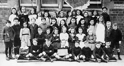 Badsey Council School Class 4 c 1920
