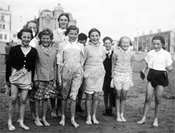 School Outing to Cheddar Caves and Cardiff, 1954