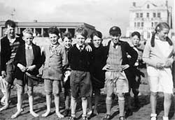 School Outing to Cheddar Caves and Cardiff, 1954