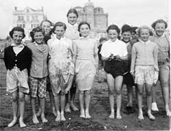 School Outing to Cheddar Caves and Cardiff, 1954