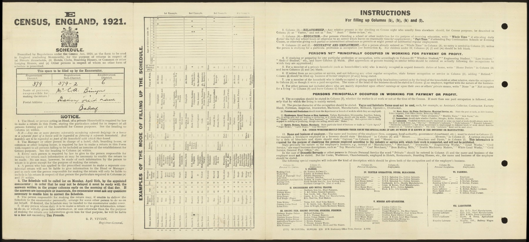 1921 census