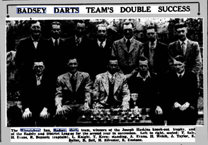 Darts team