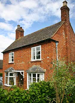 Blenheim Cottage on Old Post Office Lane as it appears today.