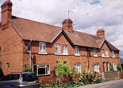 The terrace on Brewers Lane in 2002.
