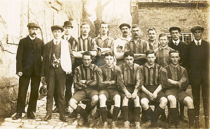 Badsey United team photo. Unknown date.