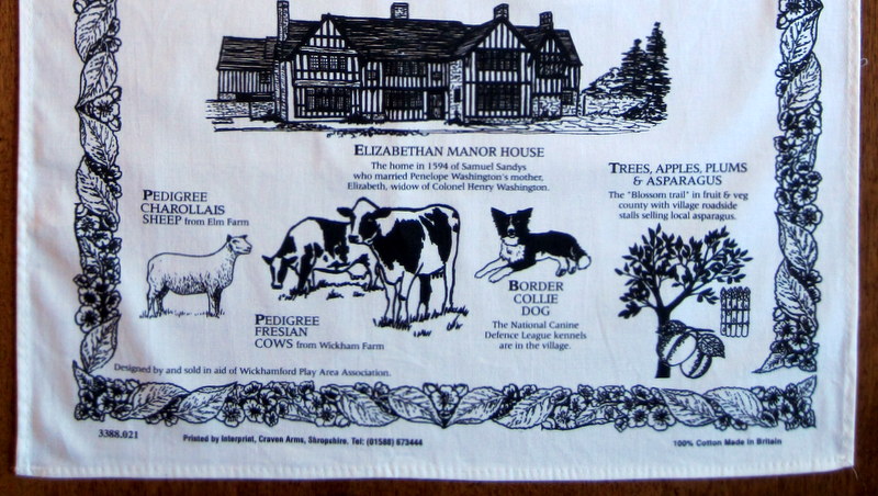 Detail 3 – Wickhamford Manor and local produce.