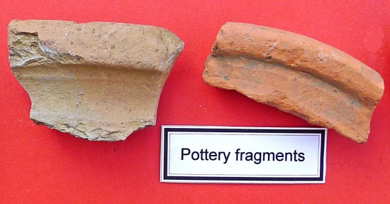 Pottery fragments