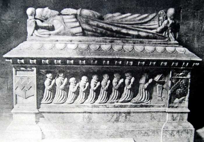 The tomb of Archbishop Edwin Sandys in Southwell Minster