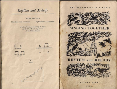 BBC Broadcasts to Schools booklet