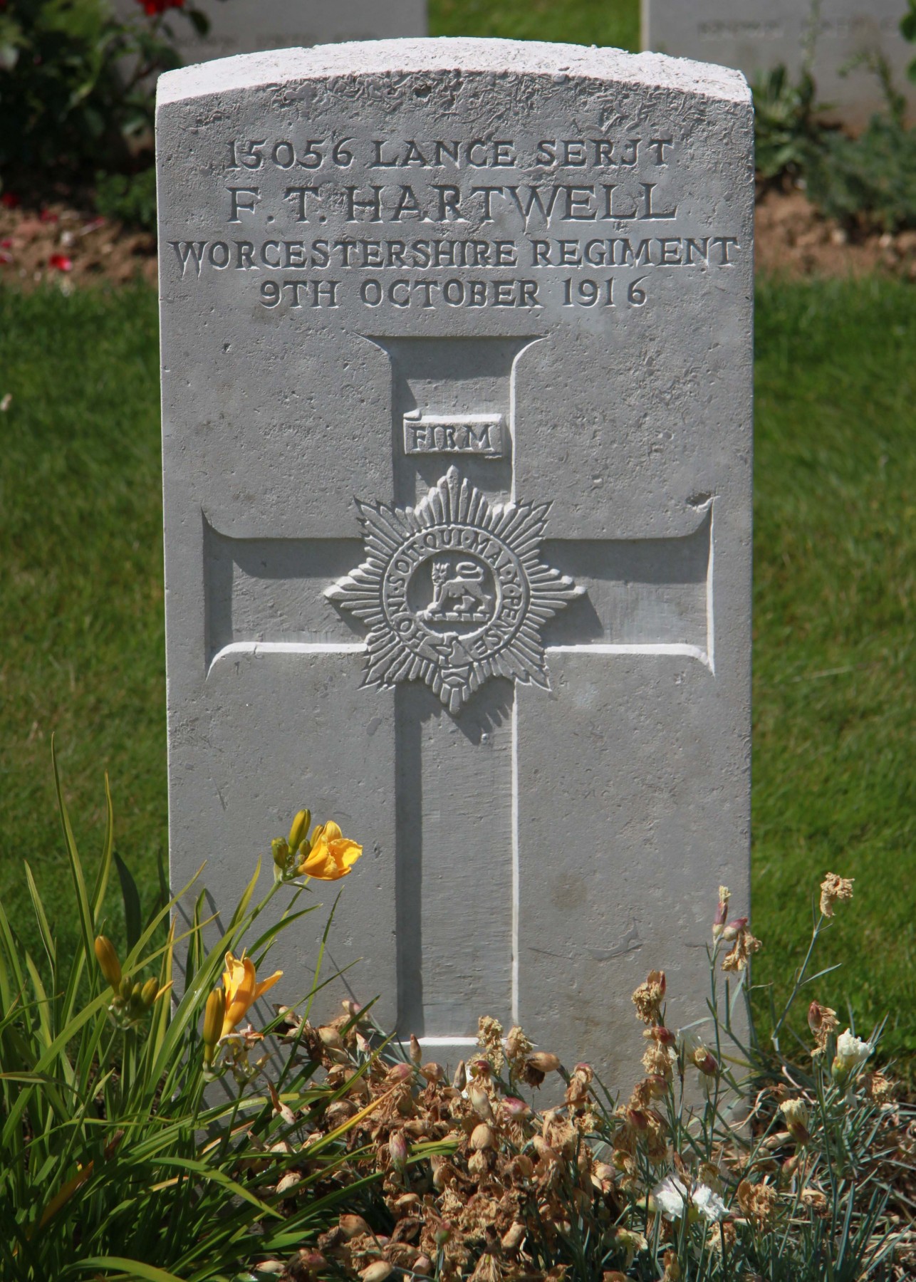 Grave of Frederick Hartwell