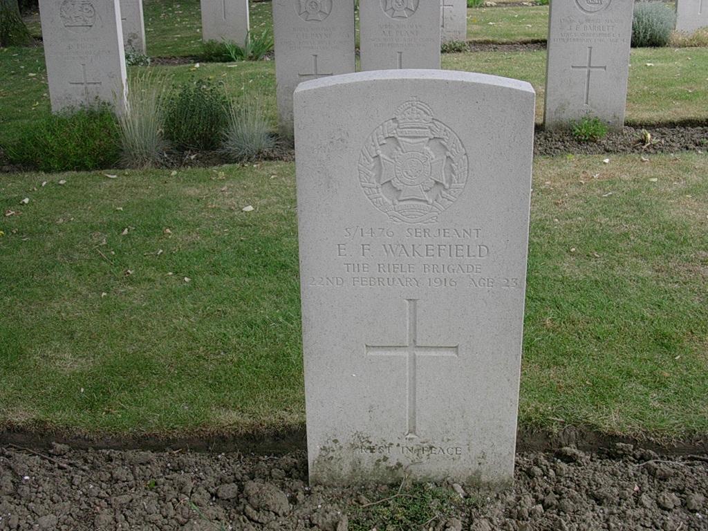 Grave of Edward Wakefield